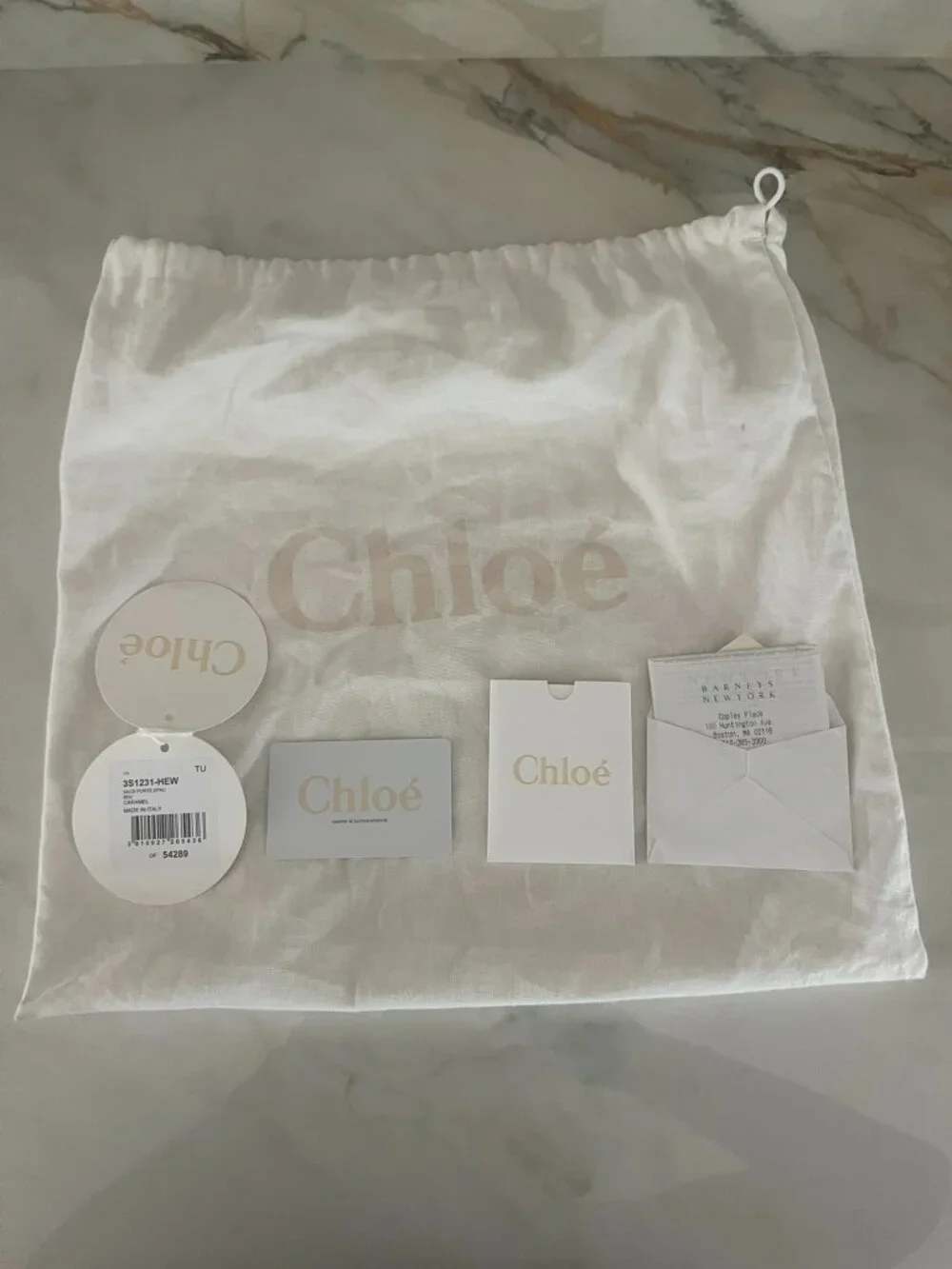 Chloé Faye Medium Shoulder Bag, Camel Goatskin - Picture 10 of 10